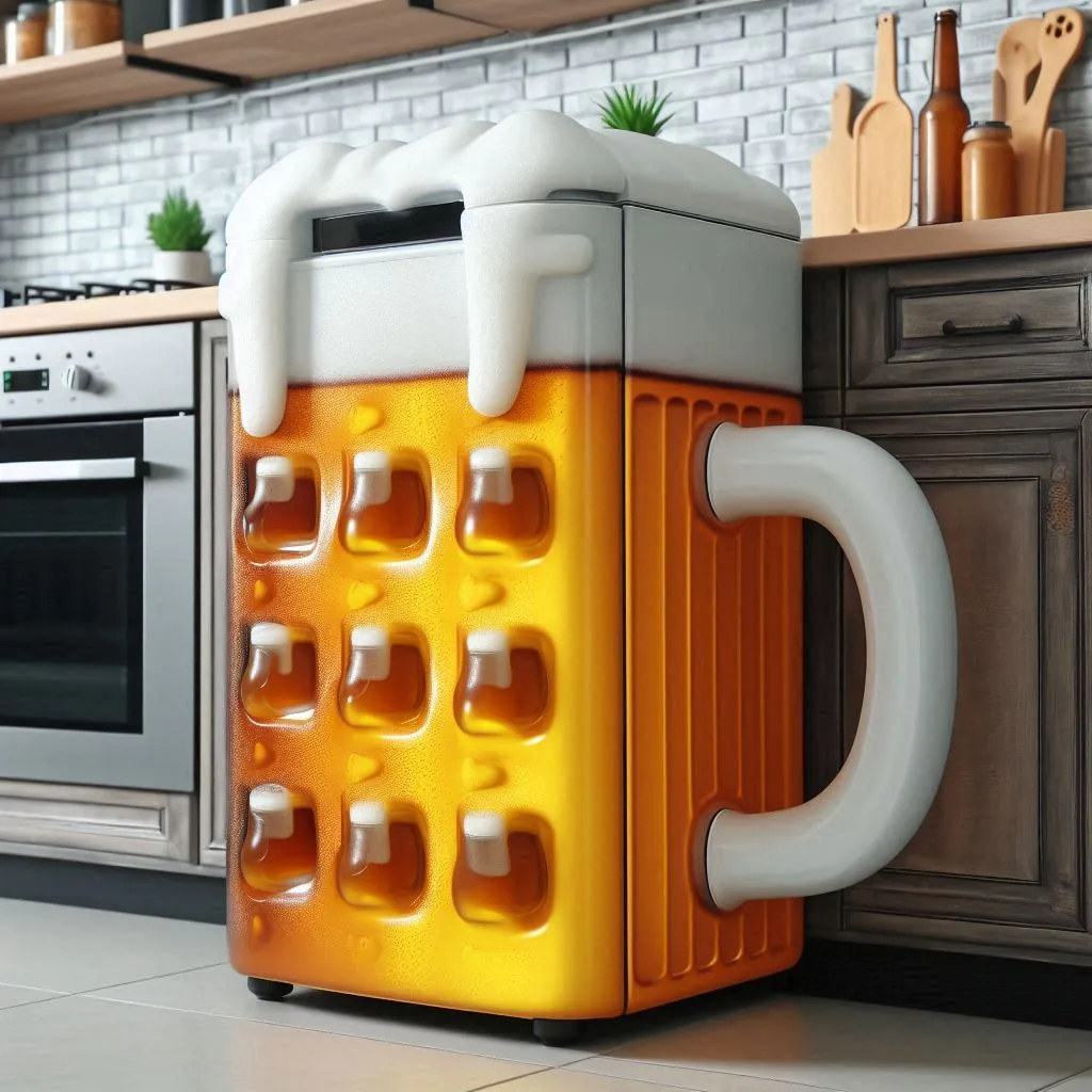 The Concept and Appeal of Beer Mug Fridges