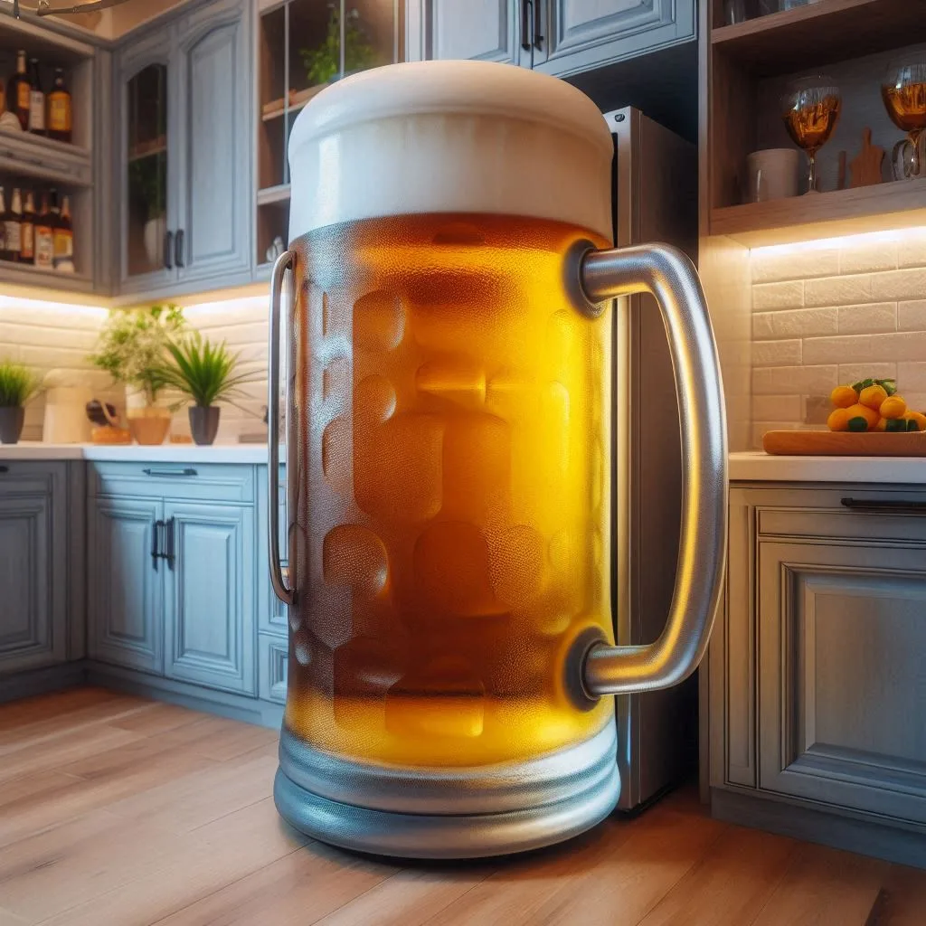 The Concept and Appeal of Beer Mug Fridges