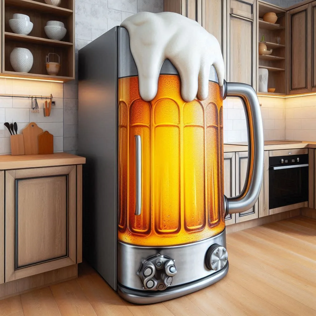 The Concept and Appeal of Beer Mug Fridges