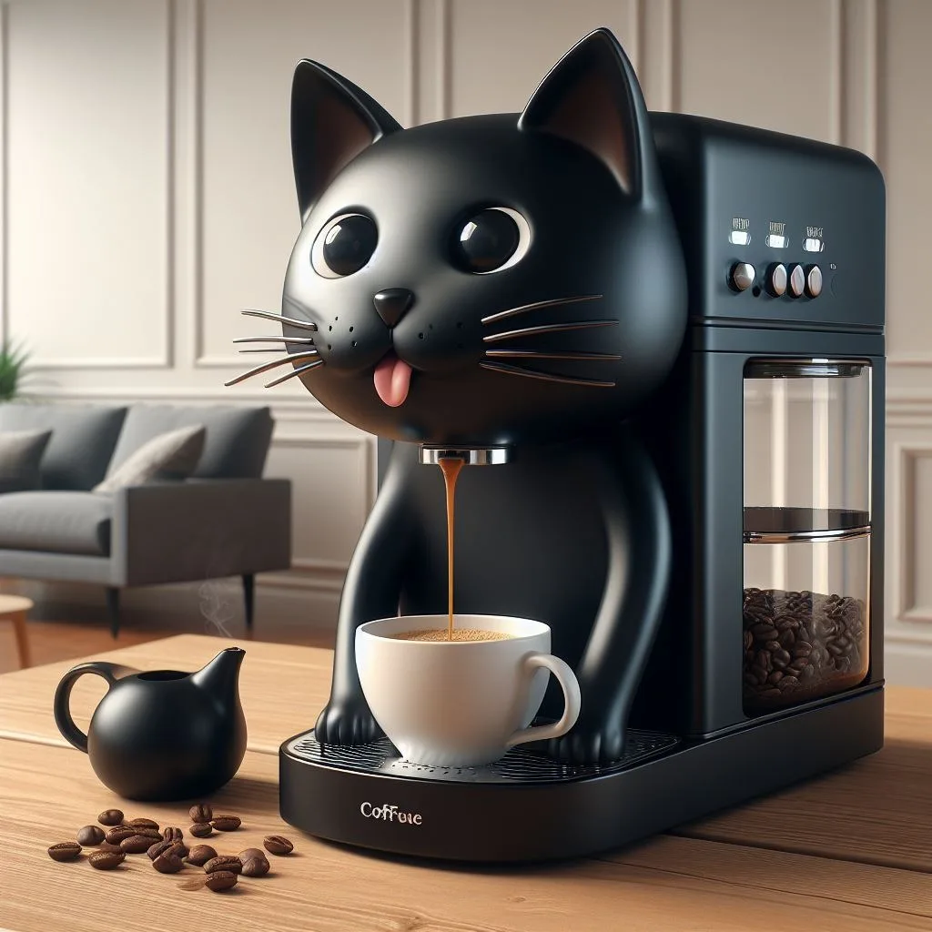 The Functional Benefits of Cat-Inspired Coffee Makers