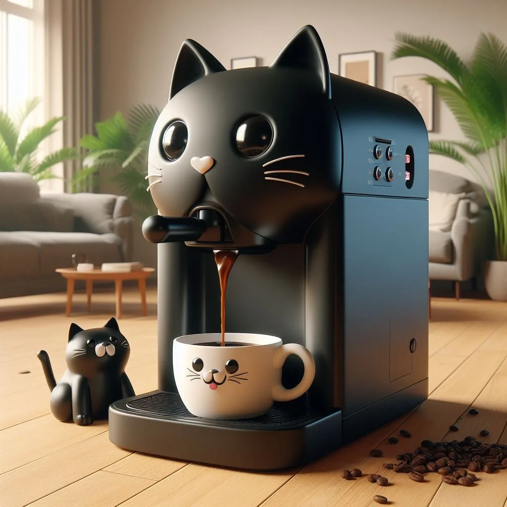 Cat-Inspired Coffee Makers