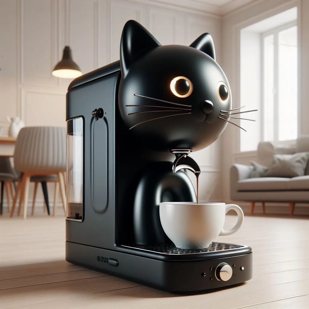 Cat-Inspired Coffee Makers