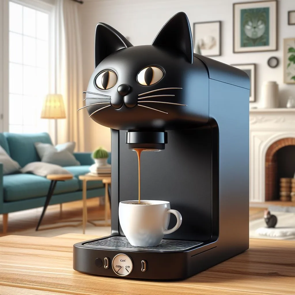 Cat-Inspired Coffee Makers