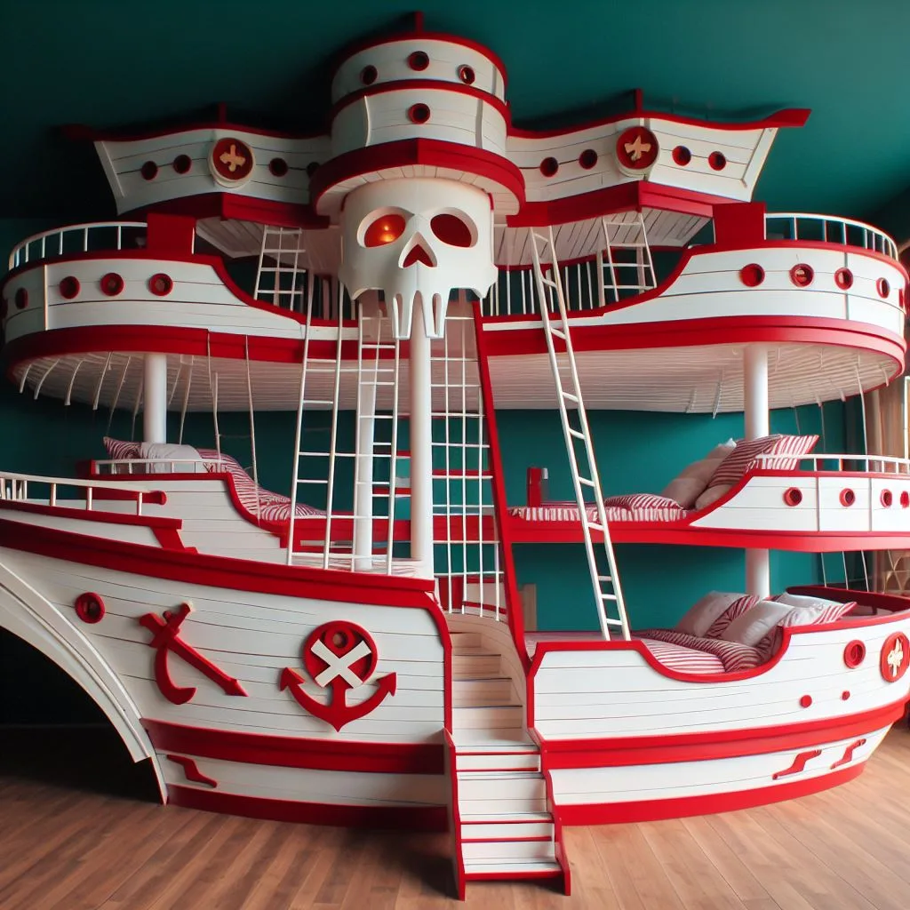 Pirate Ship Bunk Bed: The Perfect and Unique Choice