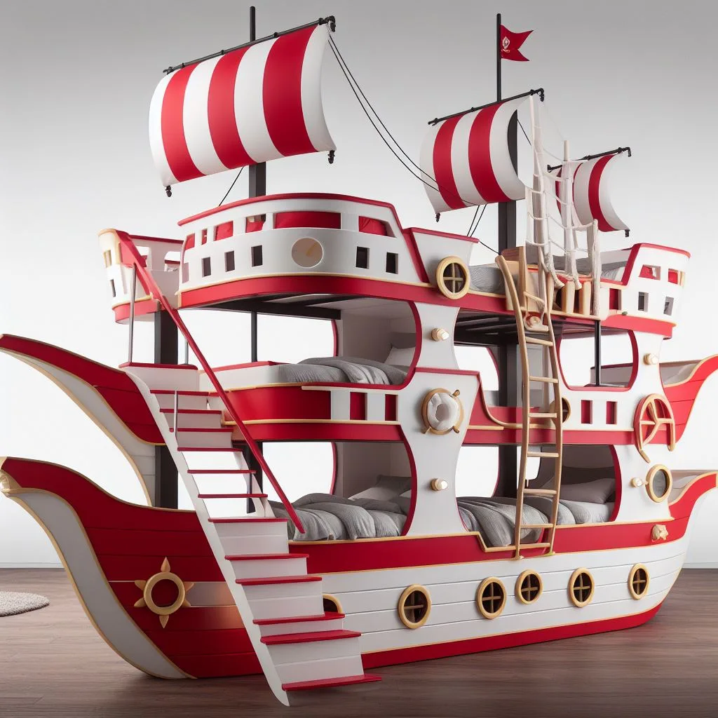 The Concept and Appeal of Pirate Ship Bunk Beds