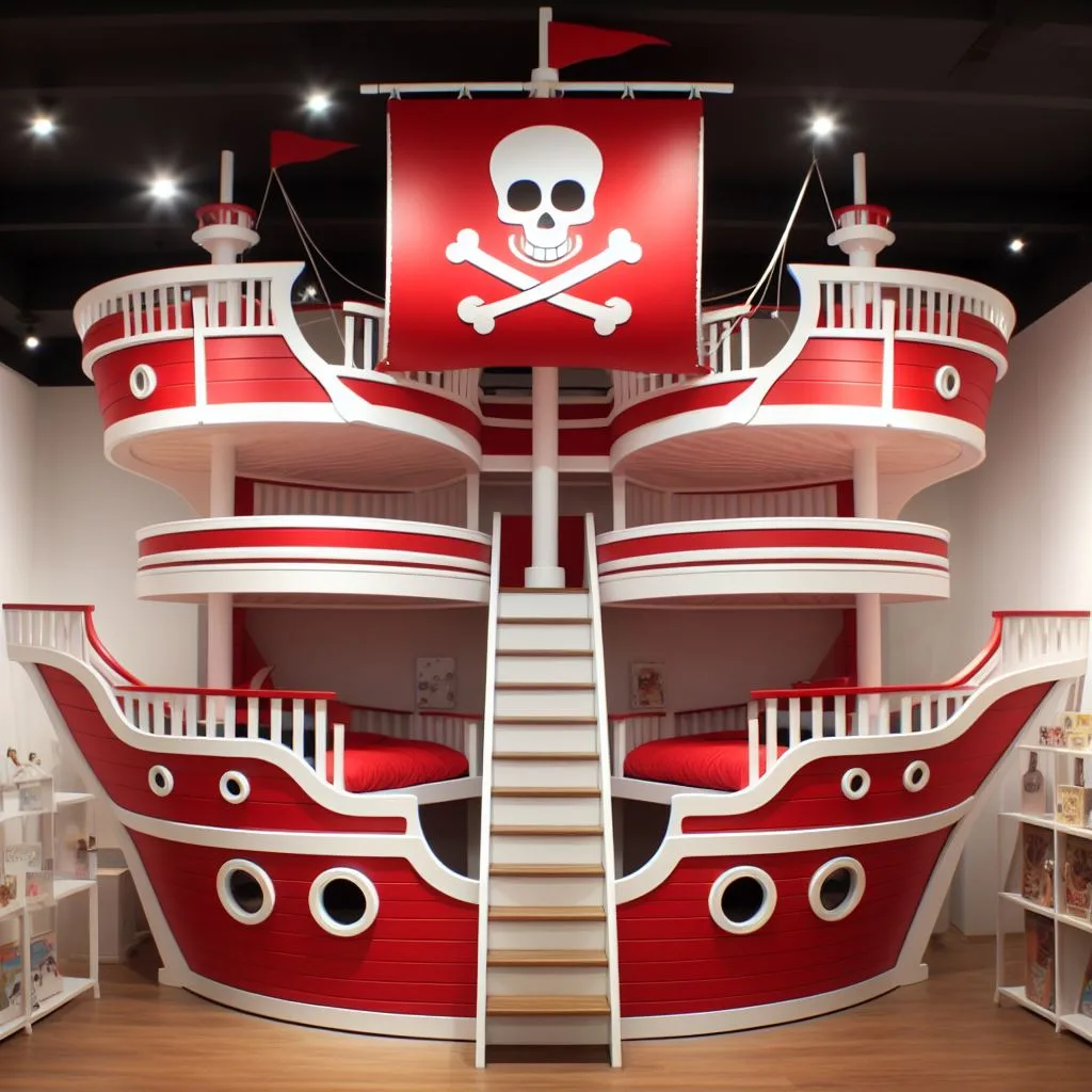 The Concept and Appeal of Pirate Ship Bunk Beds