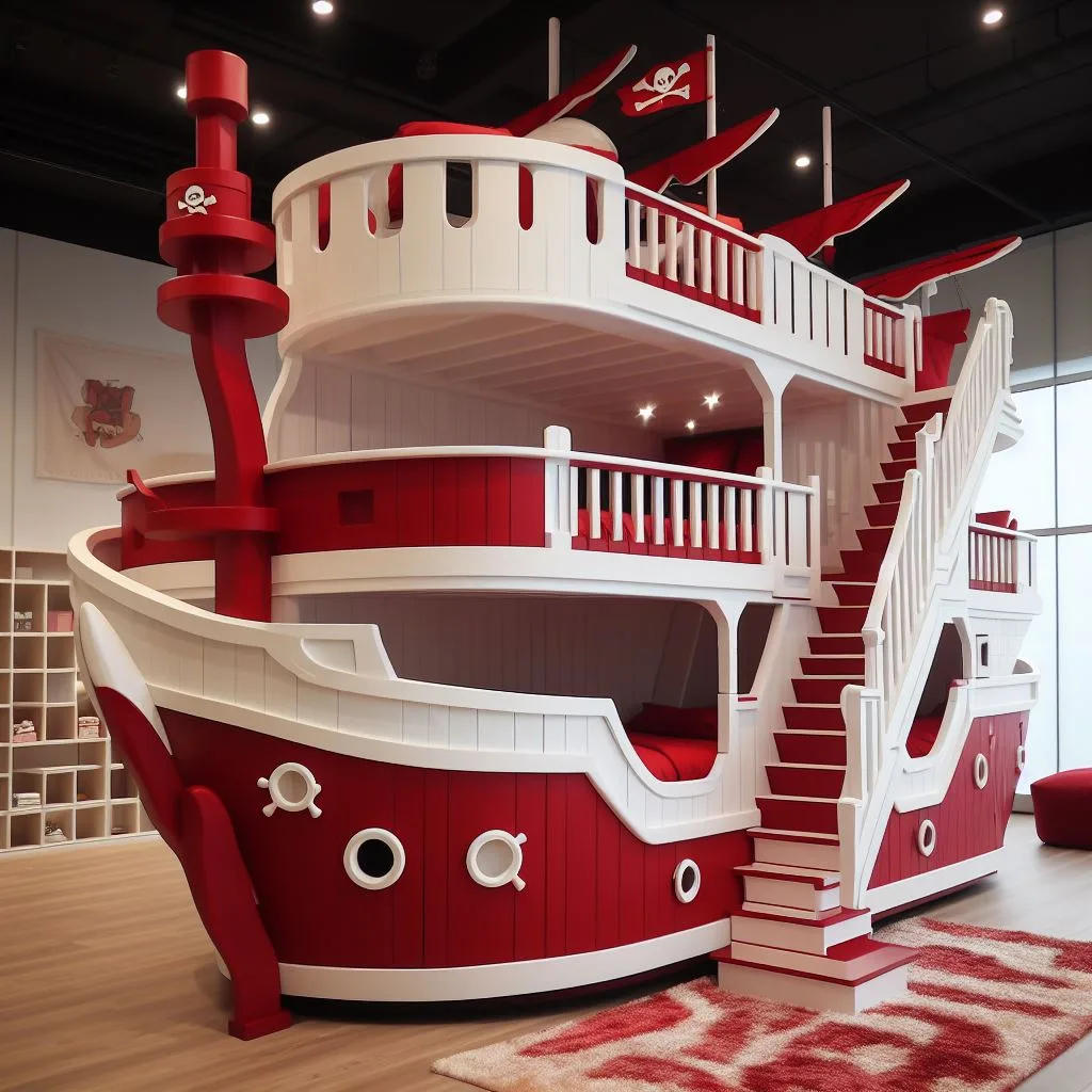 The Concept and Appeal of Pirate Ship Bunk Beds