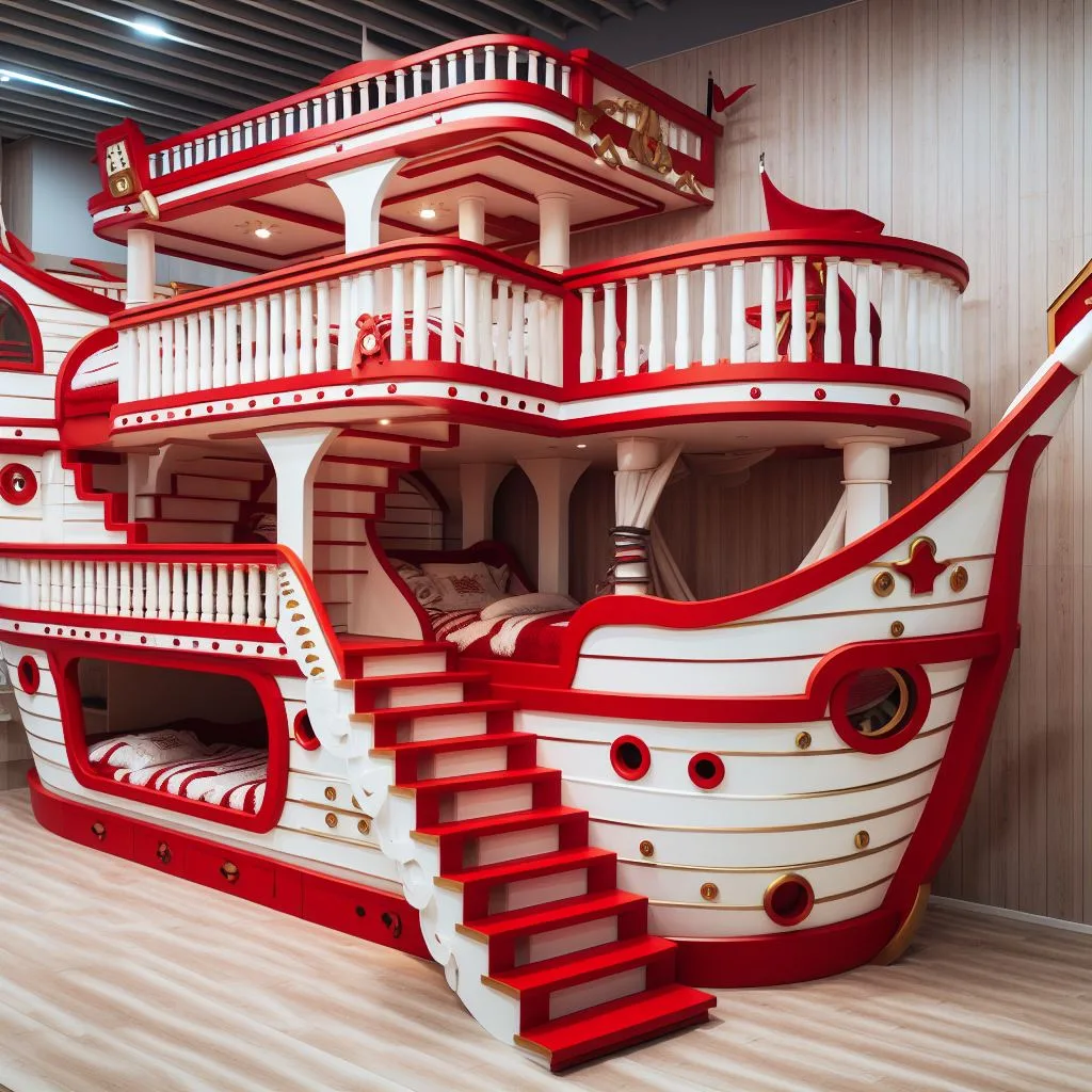 The Concept and Appeal of Pirate Ship Bunk Beds