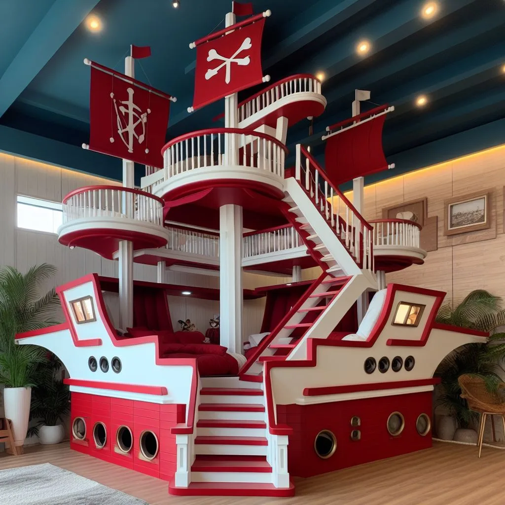 Pirate Ship Bunk Bed: The Perfect and Unique Choice