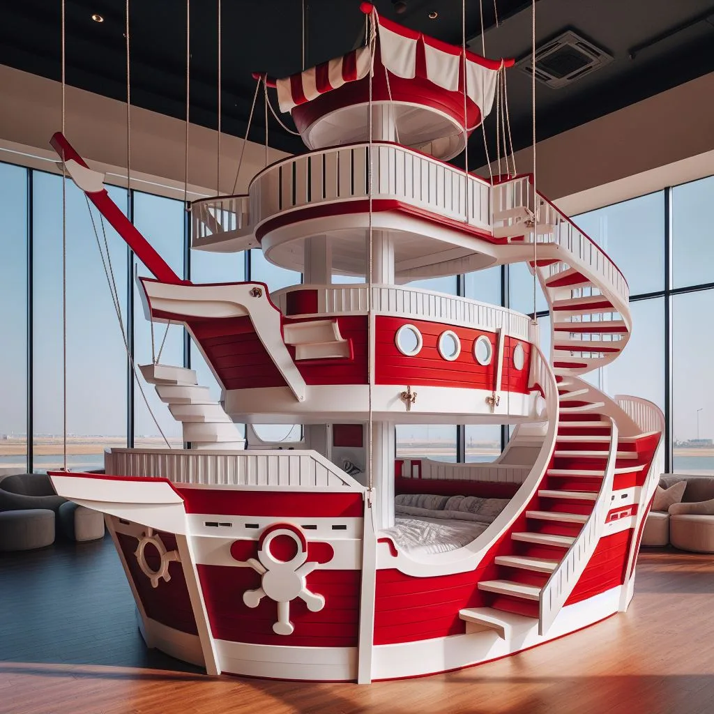 The Concept and Appeal of Pirate Ship Bunk Beds