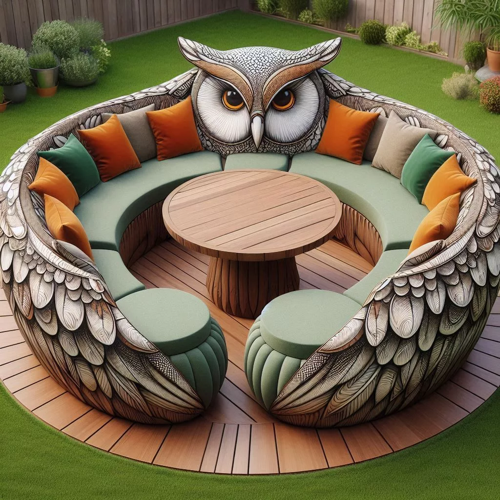 Transforming Your Space with the Owl-shaped Sofa