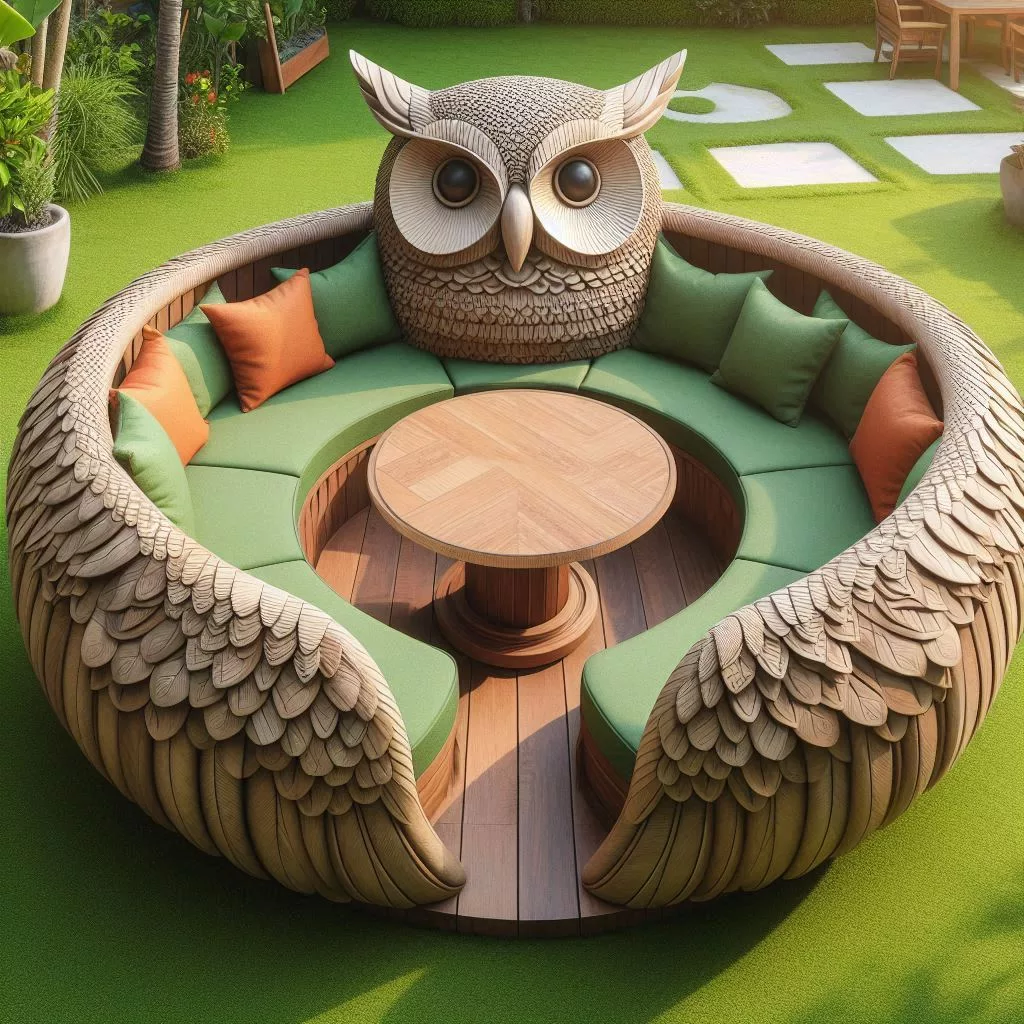 Transforming Your Space with the Owl-shaped Sofa