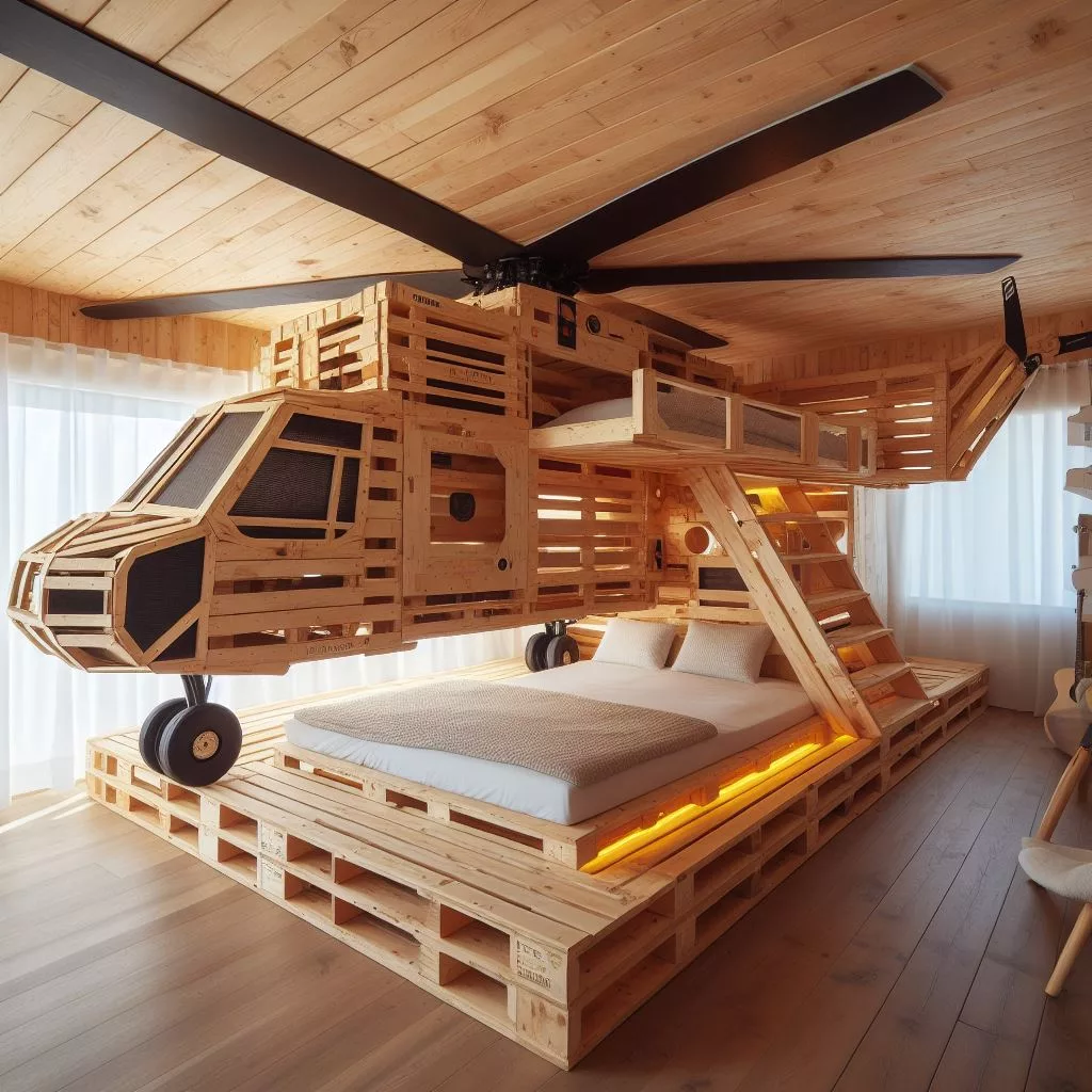 Transform Your Child’s Bedroom with a Helicopter Bunk Bed: A Complete Guide