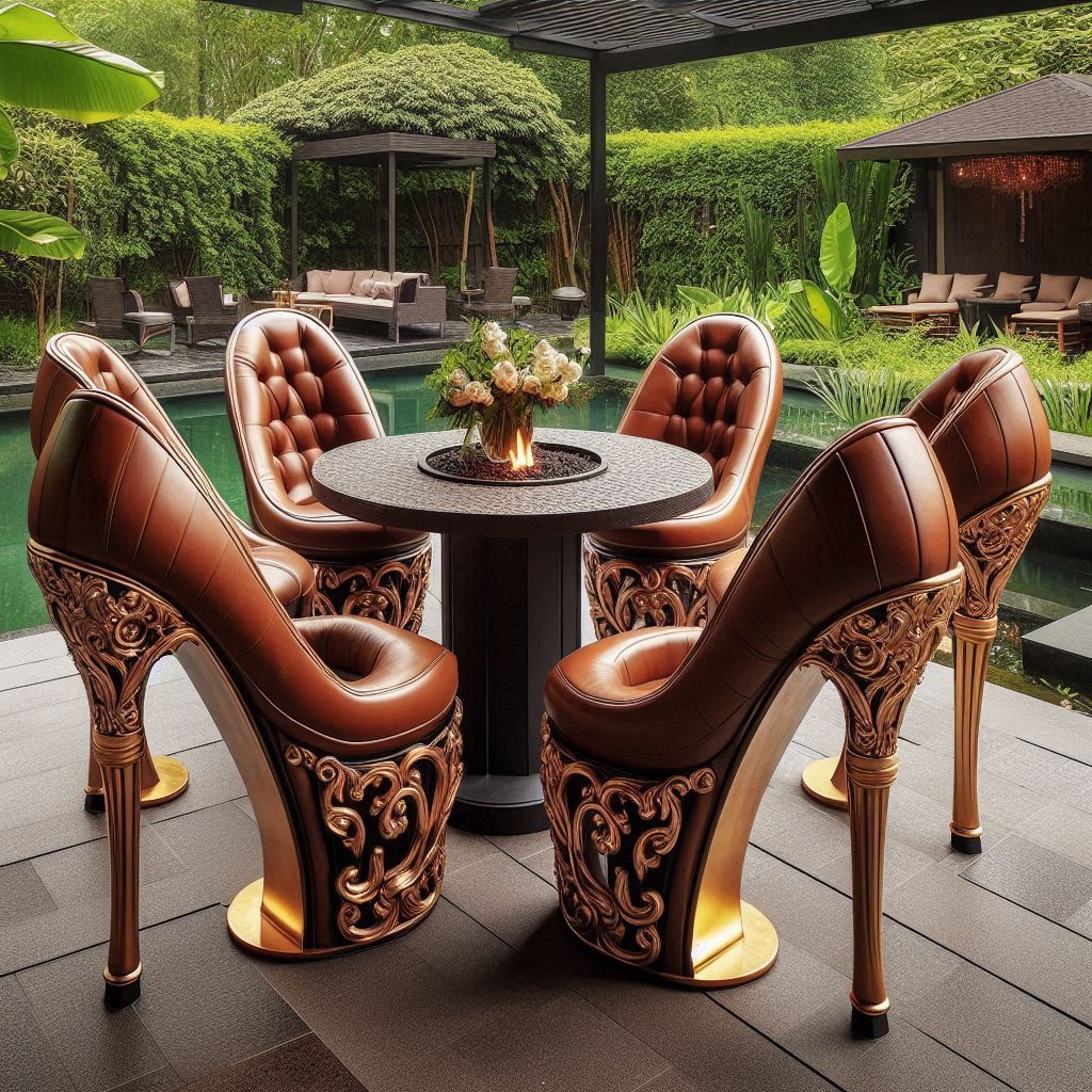 High Heel Patio Sets: The Perfect And Unique Choice