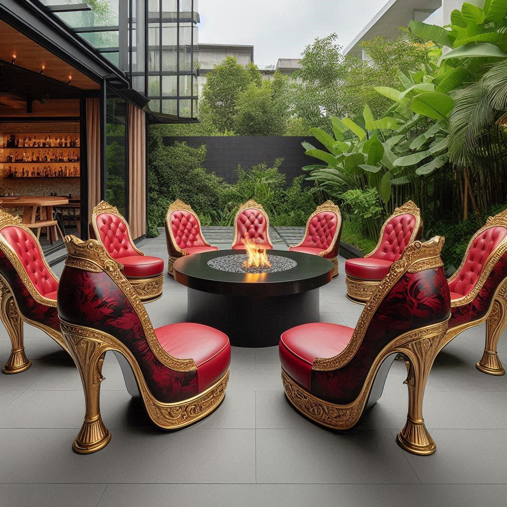 The Allure of High Heel Patio Sets