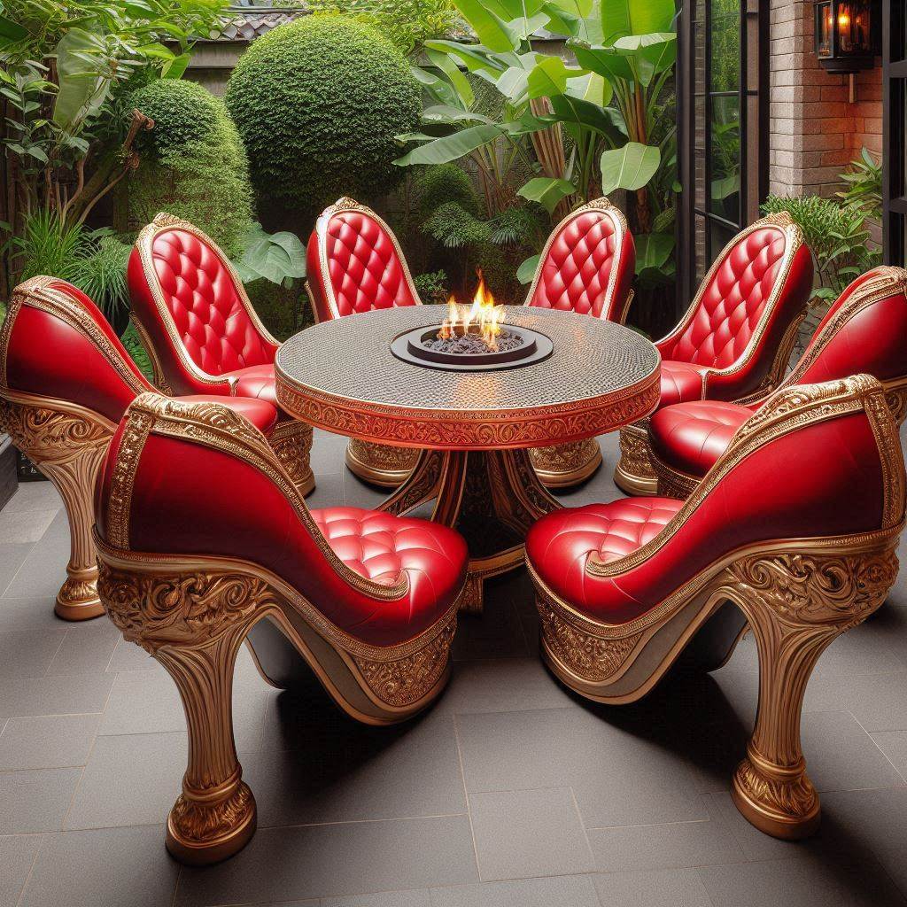 High Heel Patio Sets: The Perfect And Unique Choice