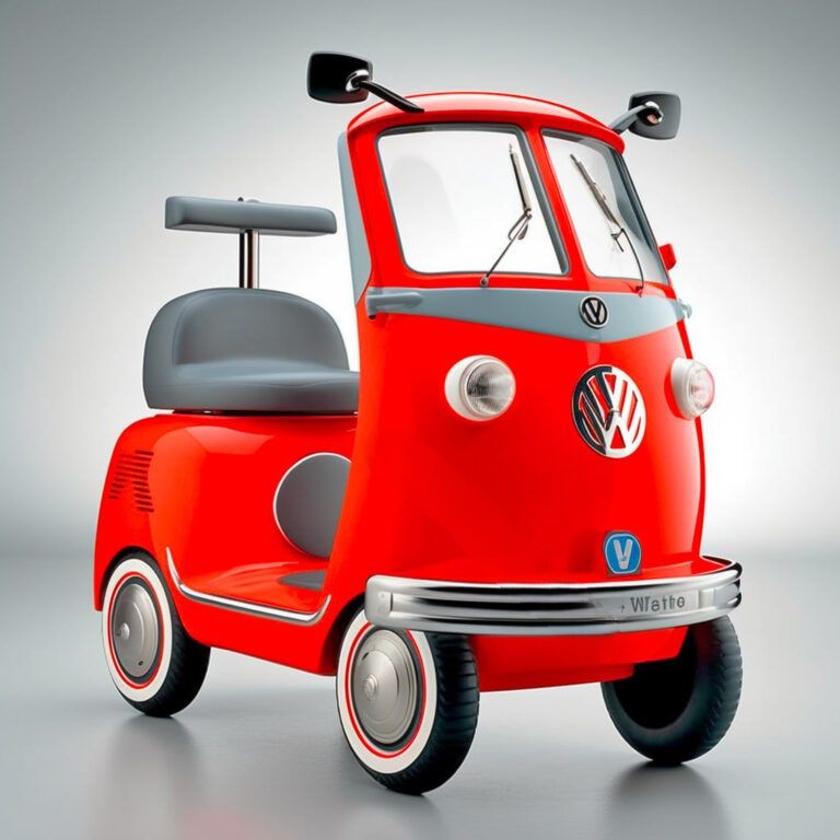 Nostalgic Rides for Seniors: Volkswagen Hippy Van Mobility Scooters