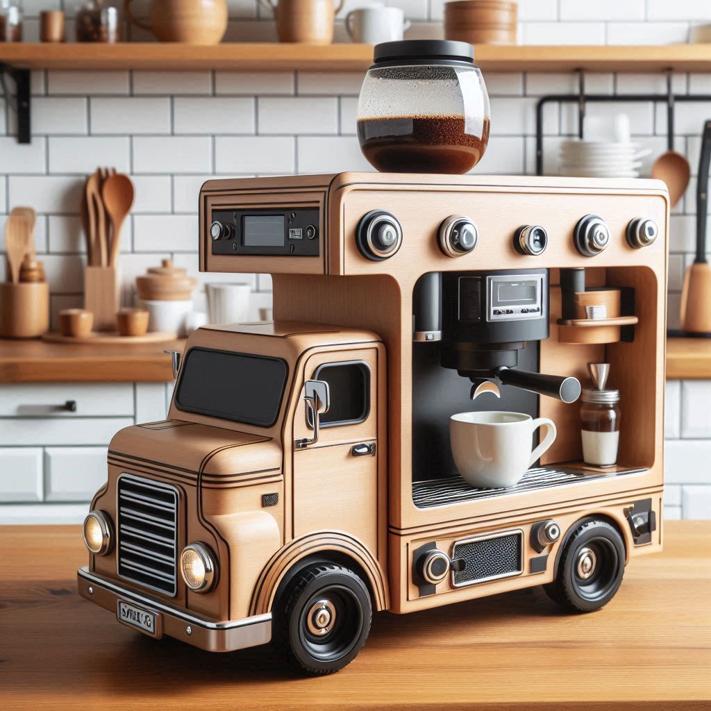 Semi-Truck Coffee Markers: Unique Design for People Who Like to Drink Coffee