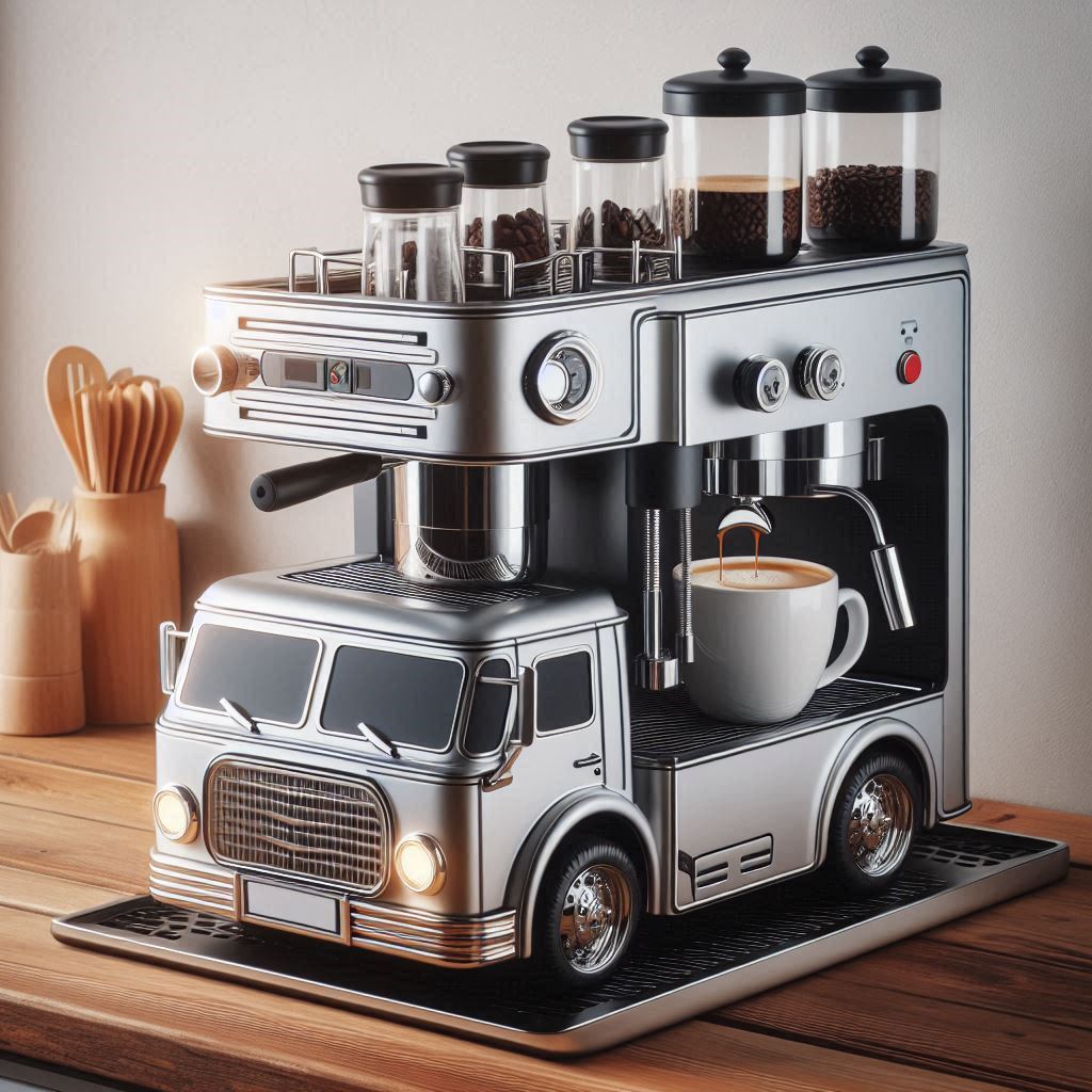 The Unique Design of Semi-Truck Coffee Markers