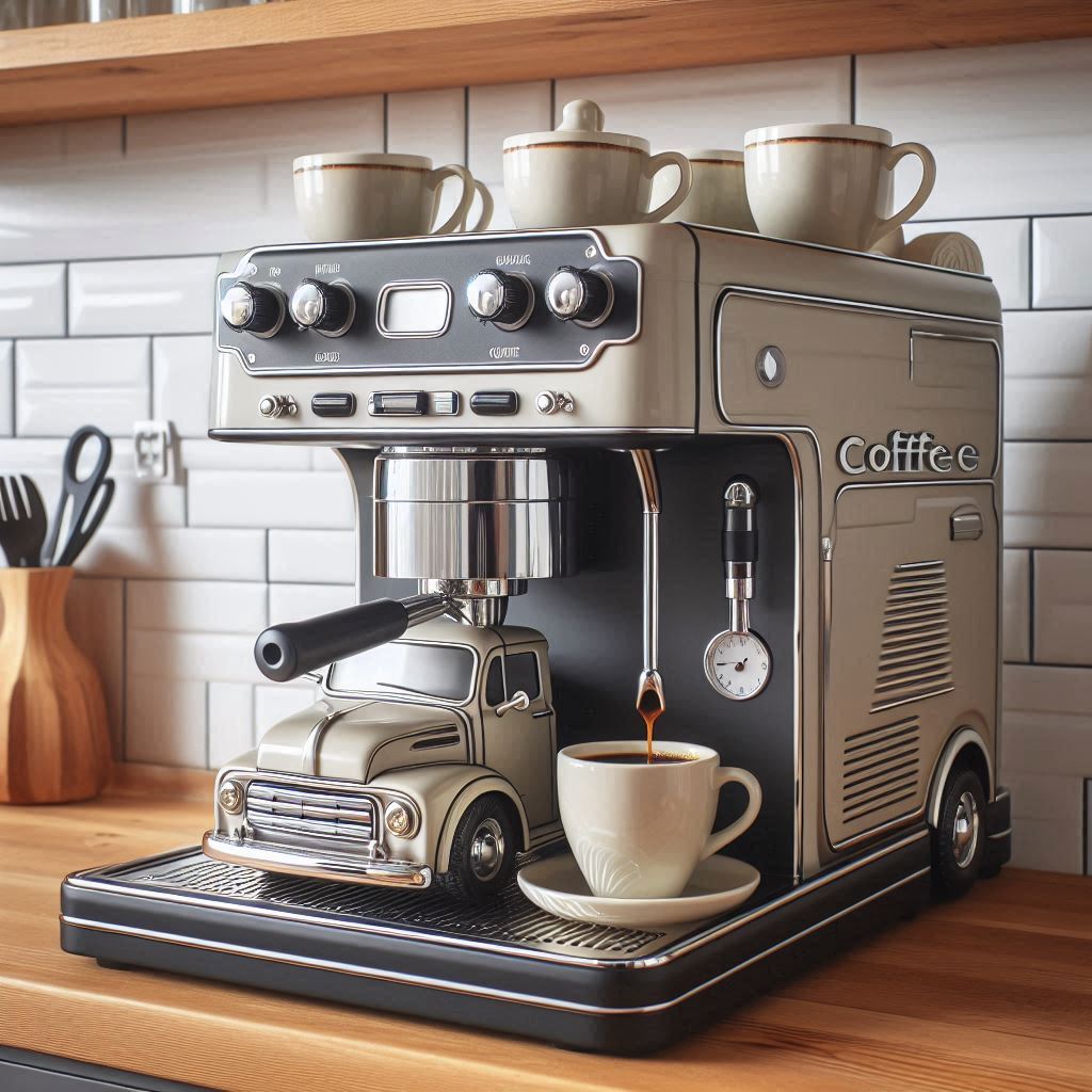 The Unique Design of Semi-Truck Coffee Markers