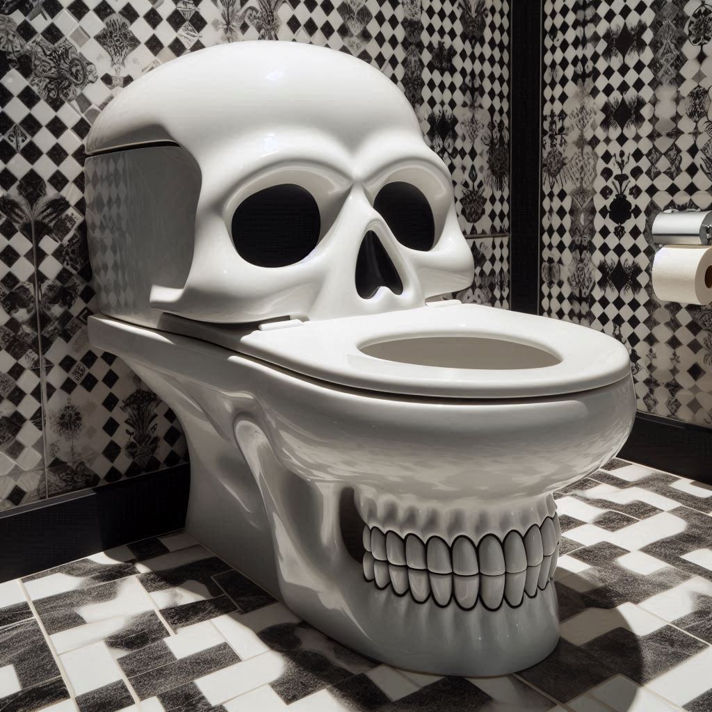 The Market for Skull Toilets