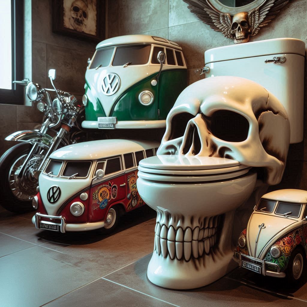 The Evolution of Skull Toilets