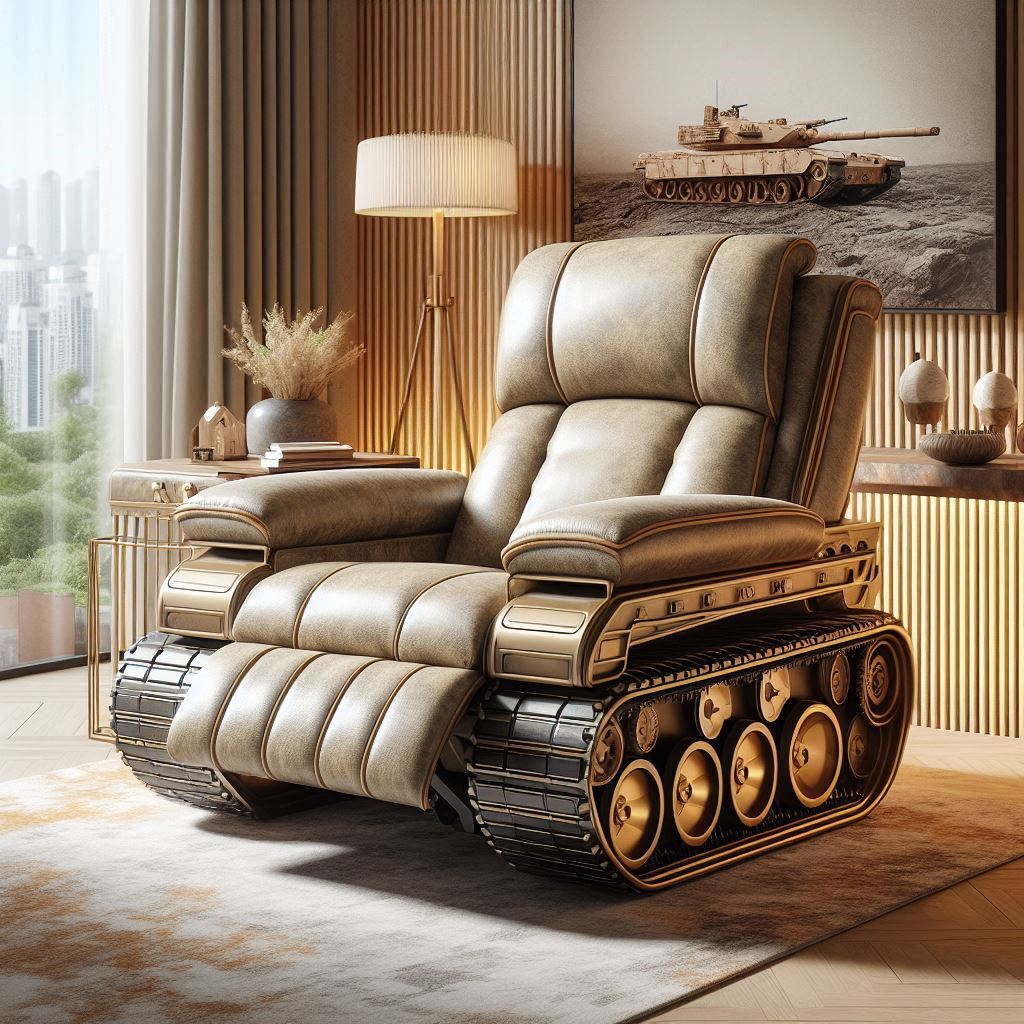 The Design Philosophy Behind the Tank-Inspired Recliner