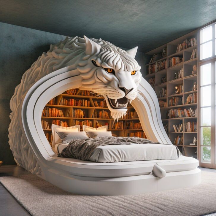 These Giant Epic Animal Beds Will Turn Every Night into a Safari Adventure