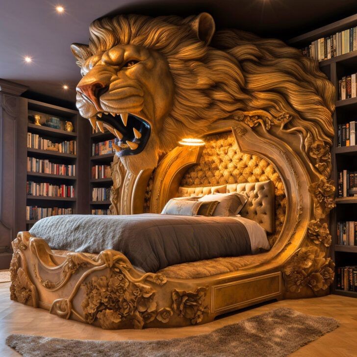 These Giant Epic Animal Beds Will Turn Every Night into a Safari Adventure