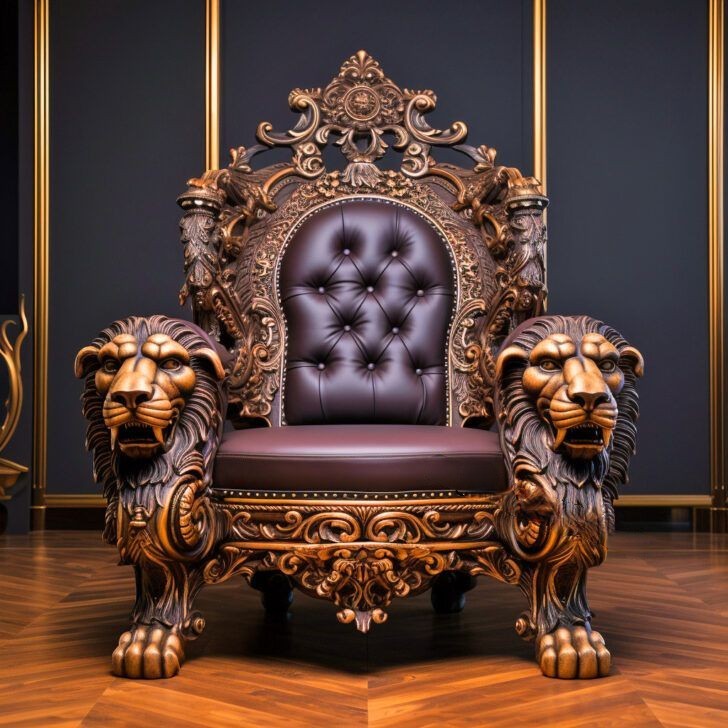 The Majesty of "This Giant Wooden Animal Chair"