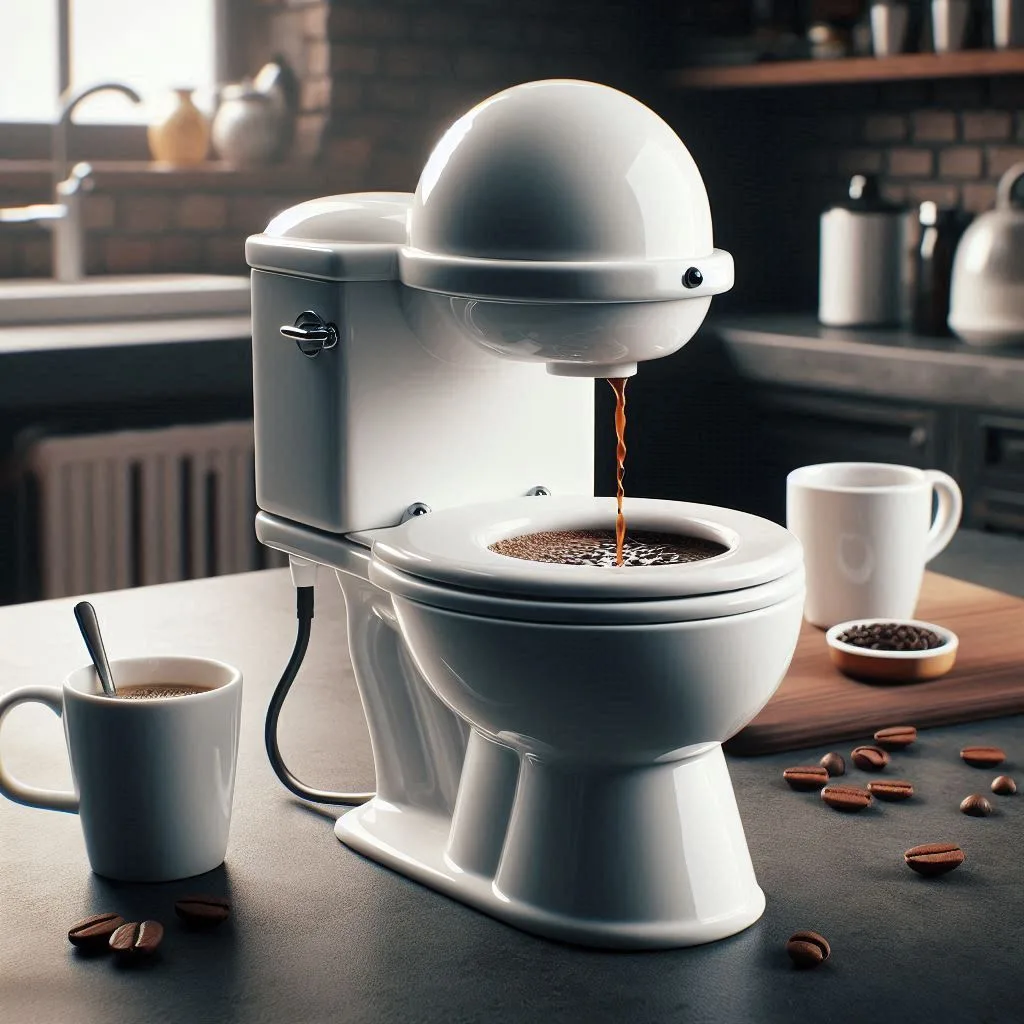 The Practicality of the Toilet-Inspired Coffee Maker