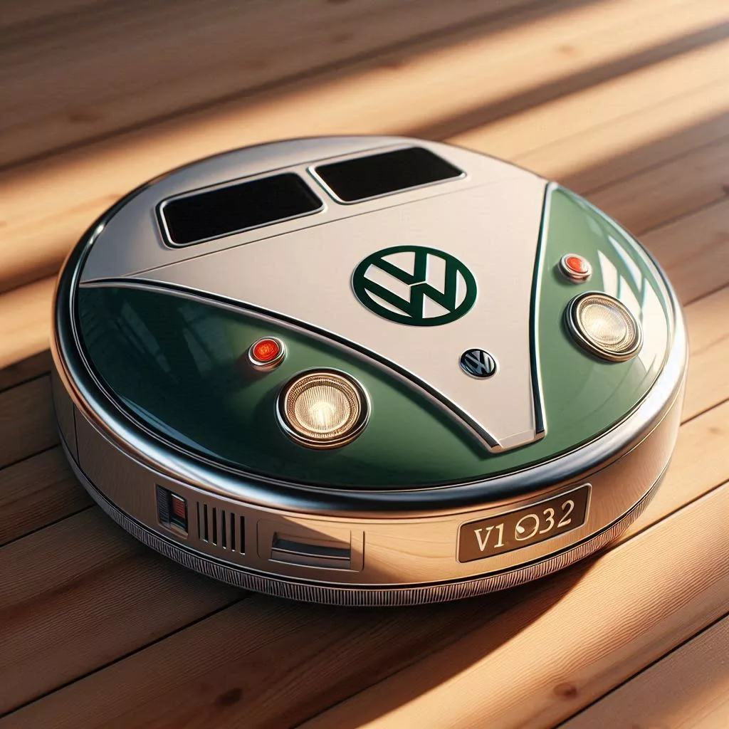 The Volkswagen Bus Robot Vacuum