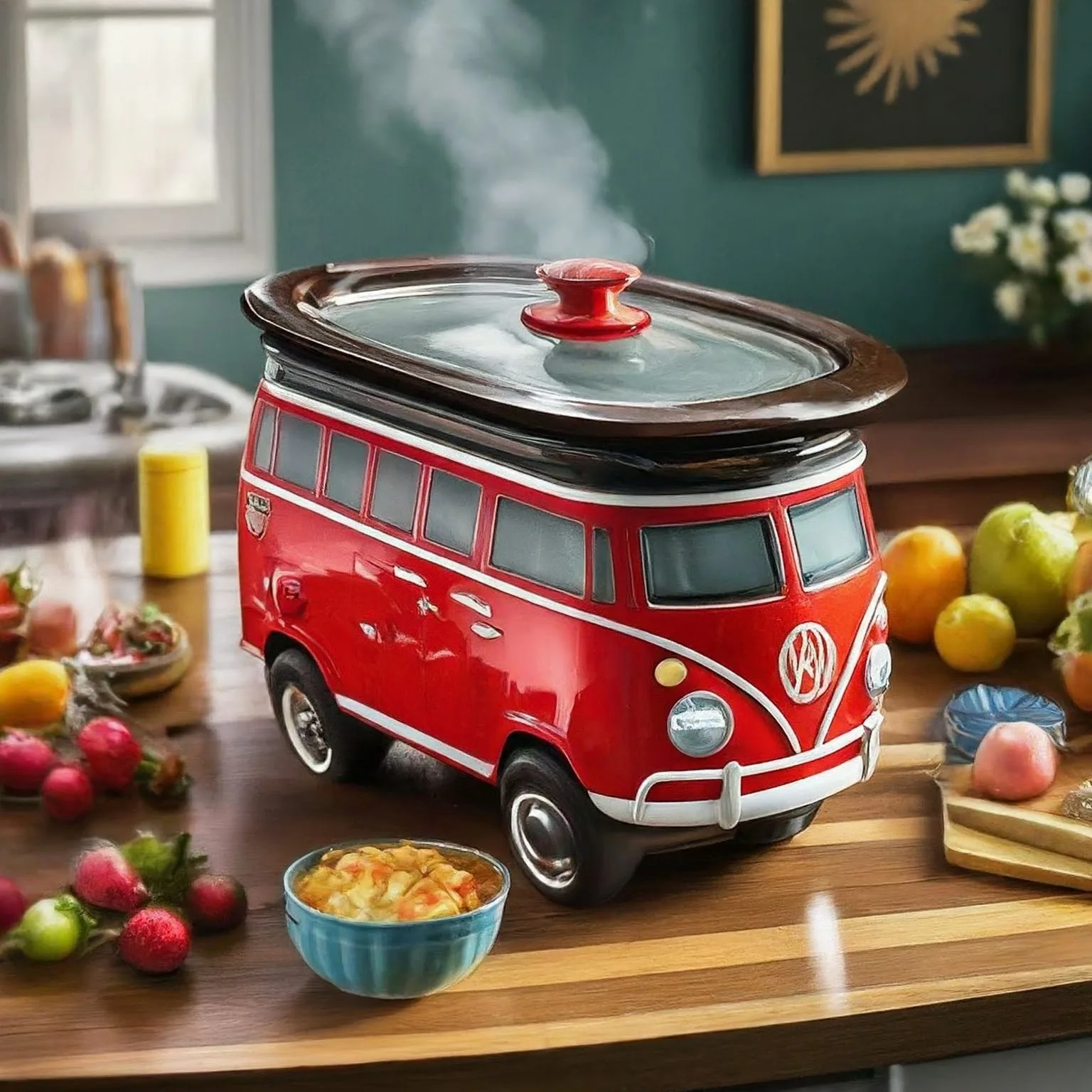 Volkswagen Bus Slow Cookers: Embrace Retro Charm in Your Kitchen