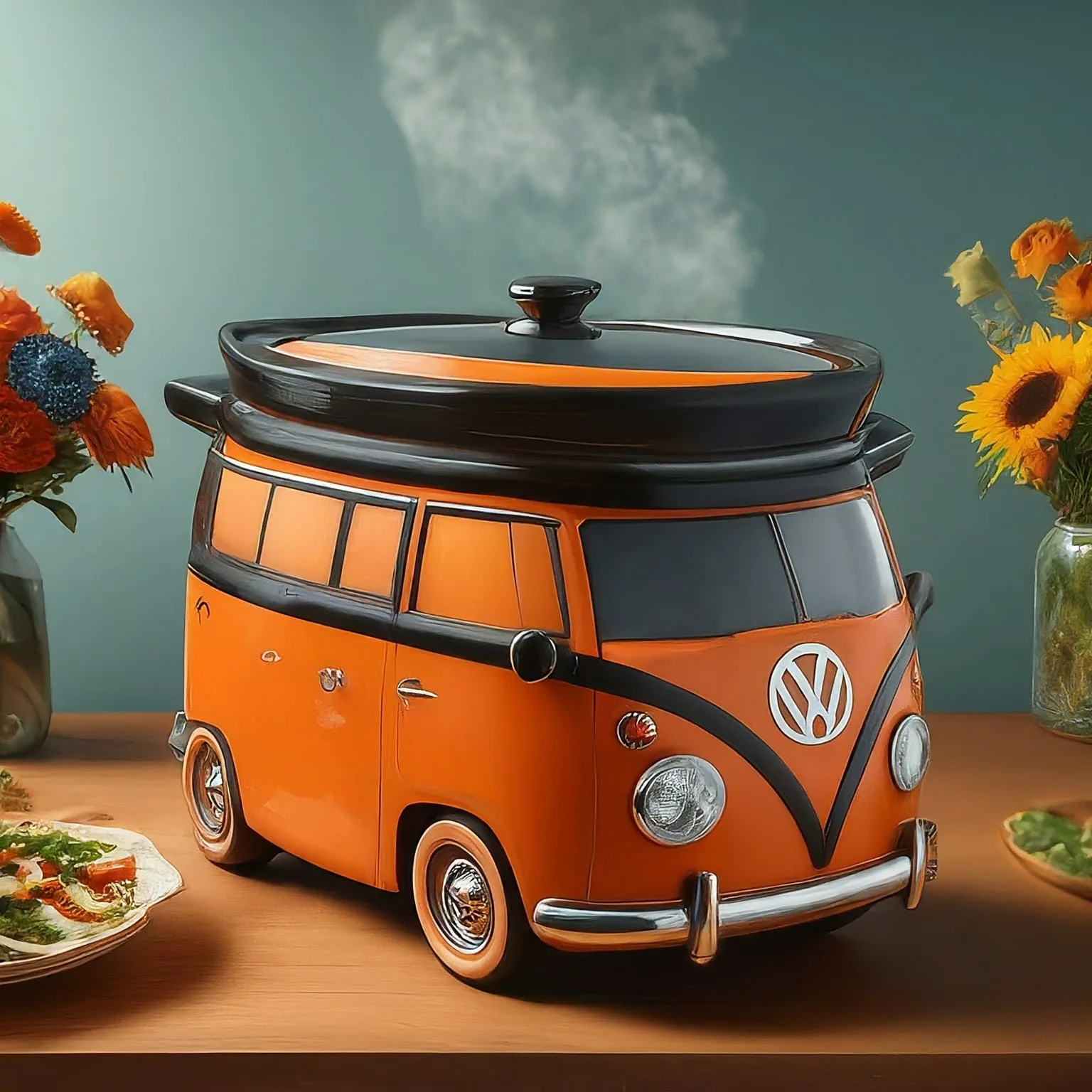 Practical Uses of Volkswagen Bus Slow Cookers