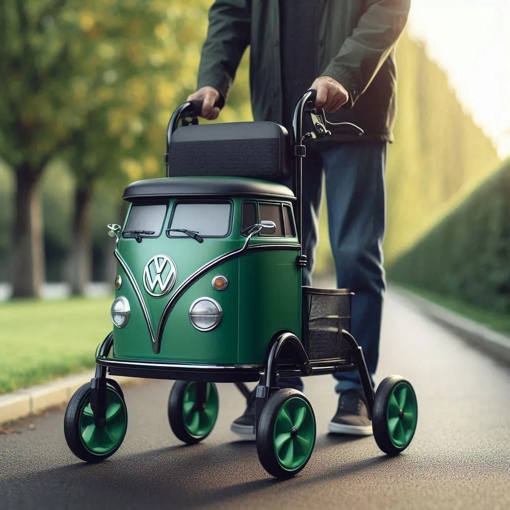 Volkswagen Bus Walkers: Unique And Perfect Icon For Vehicles