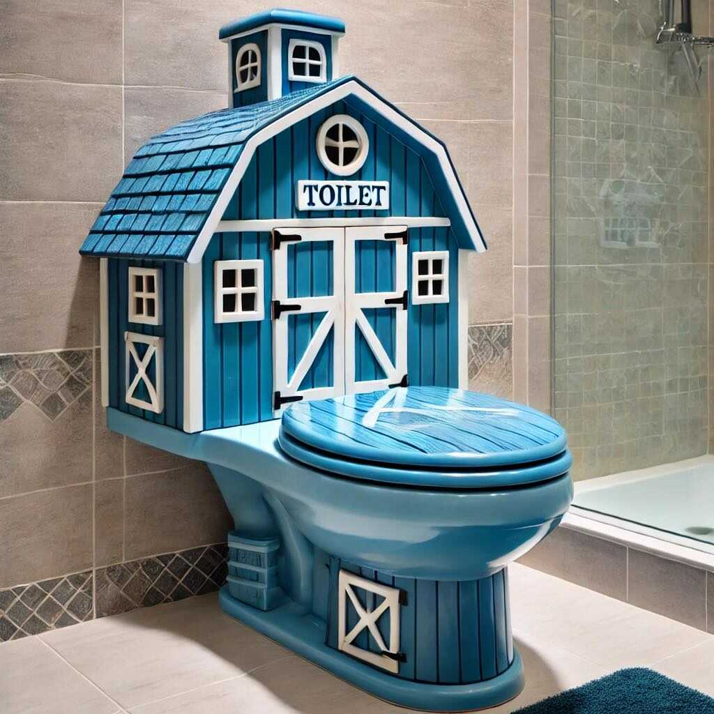 Enhancing Your Home with a Barn Shaped Toilet