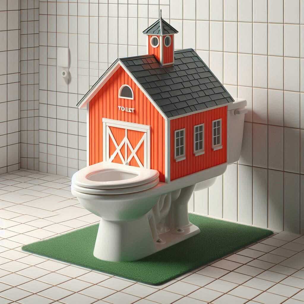 Enhancing Your Home with a Barn Shaped Toilet