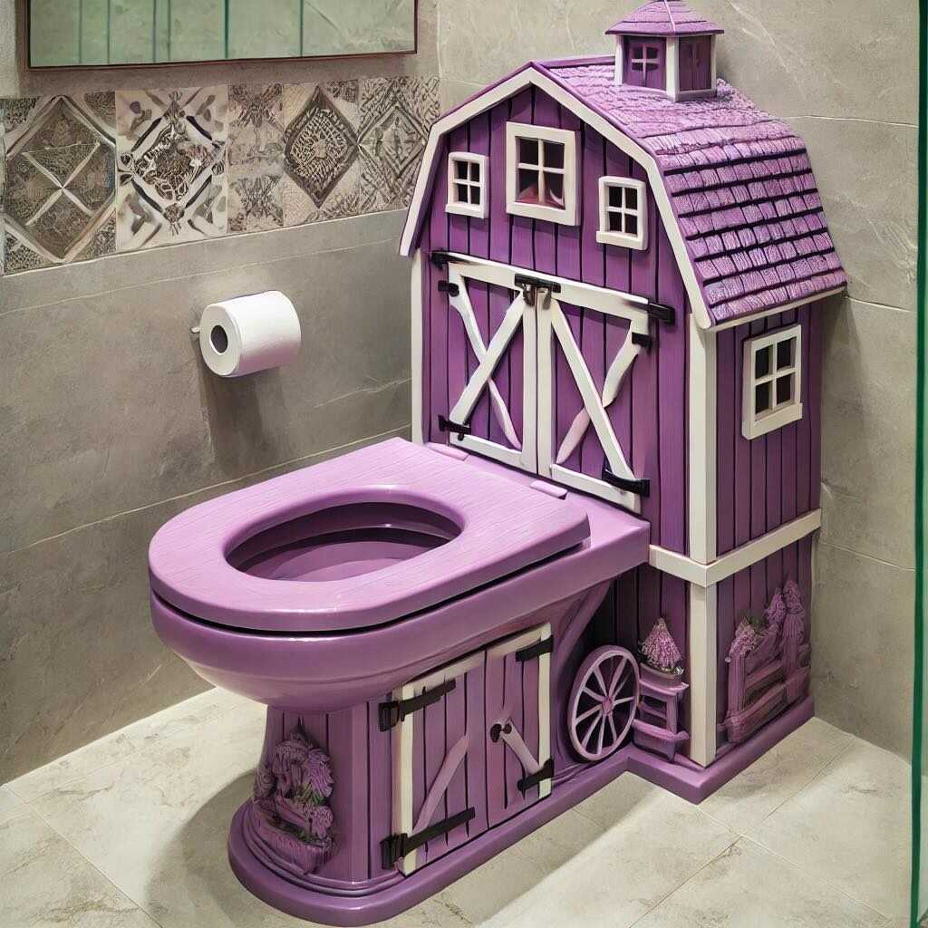 Enhancing Your Home with a Barn Shaped Toilet