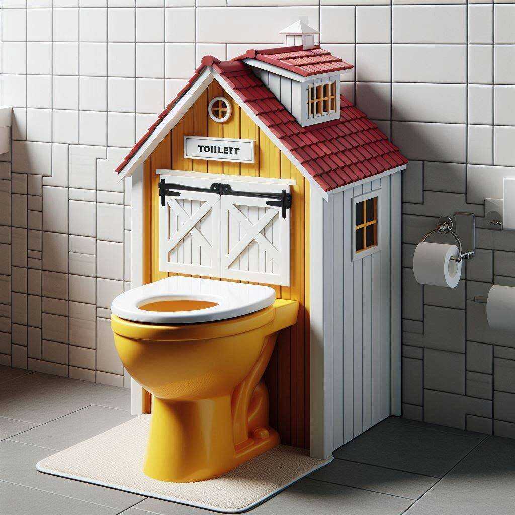 Enhancing Your Home with a Barn Shaped Toilet