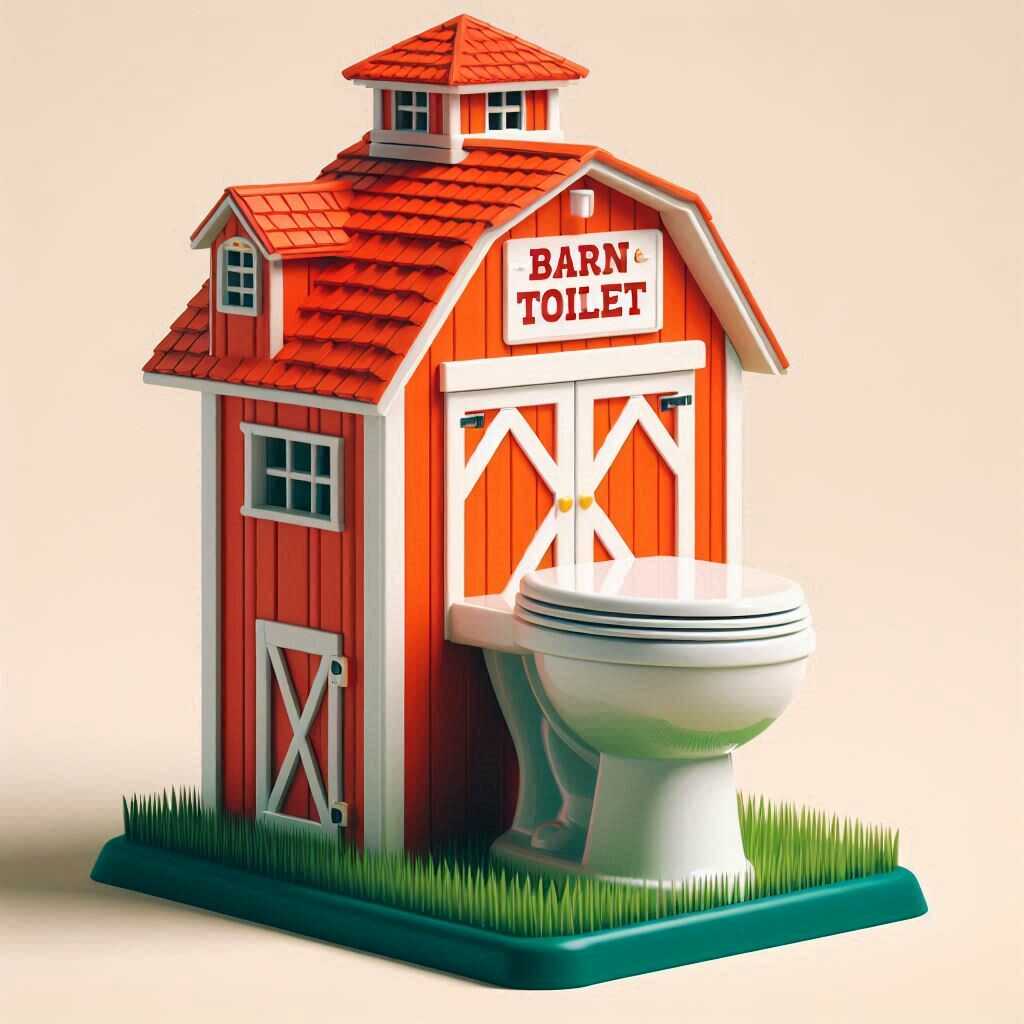 Enhancing Your Home with a Barn Shaped Toilet