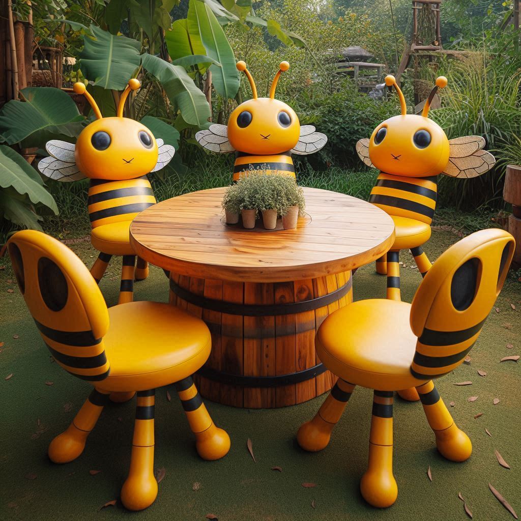 Bring Nature Home: The Enchanting Appeal of the Bee Patio Set