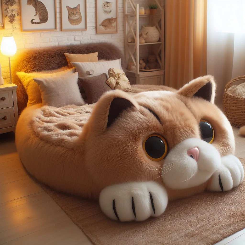 Cat Shaped Bed: The Ultimate Cozy Haven for Feline Lovers