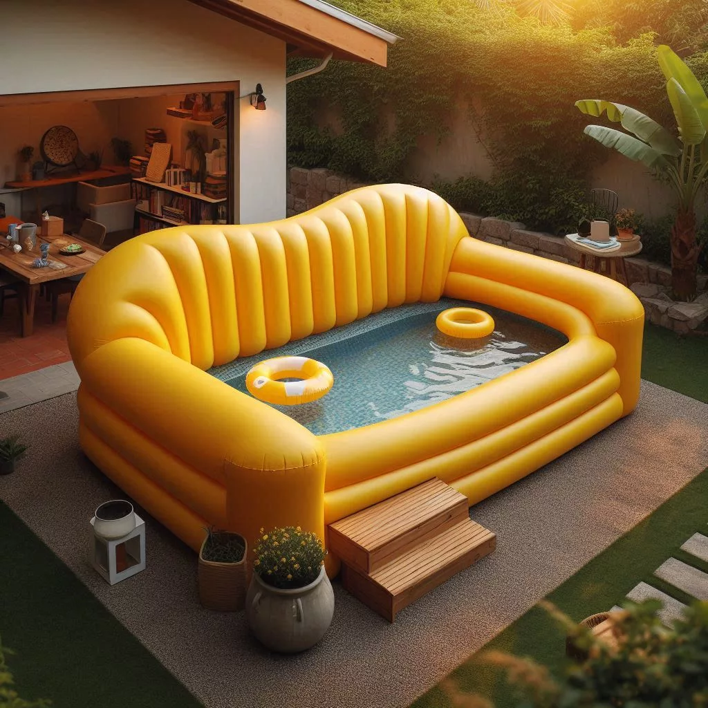 Giant Inflatable Sofa Pools: Redefining Summer Comfort and Fun