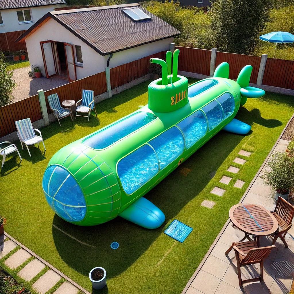 The Allure of Inflatable Submarine Pools