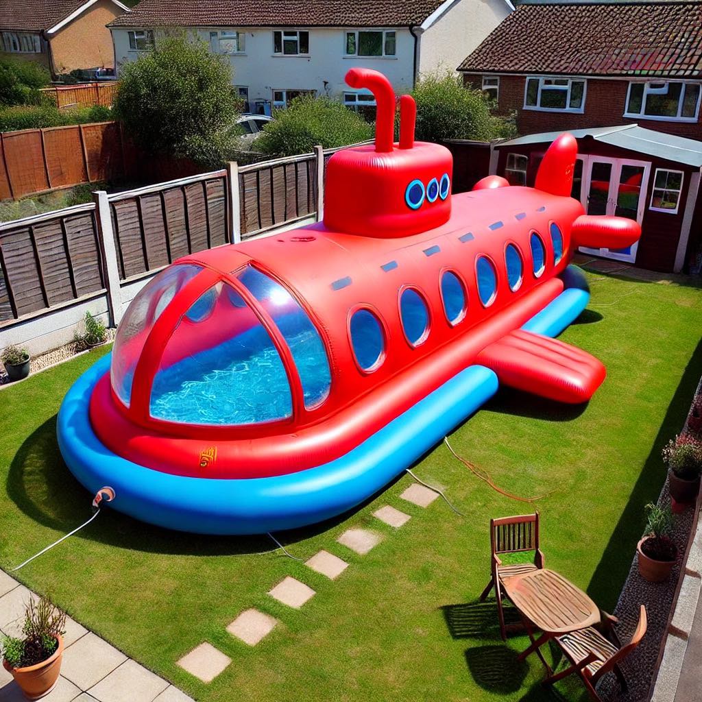 The Rise of Inflatable Submarine Pools