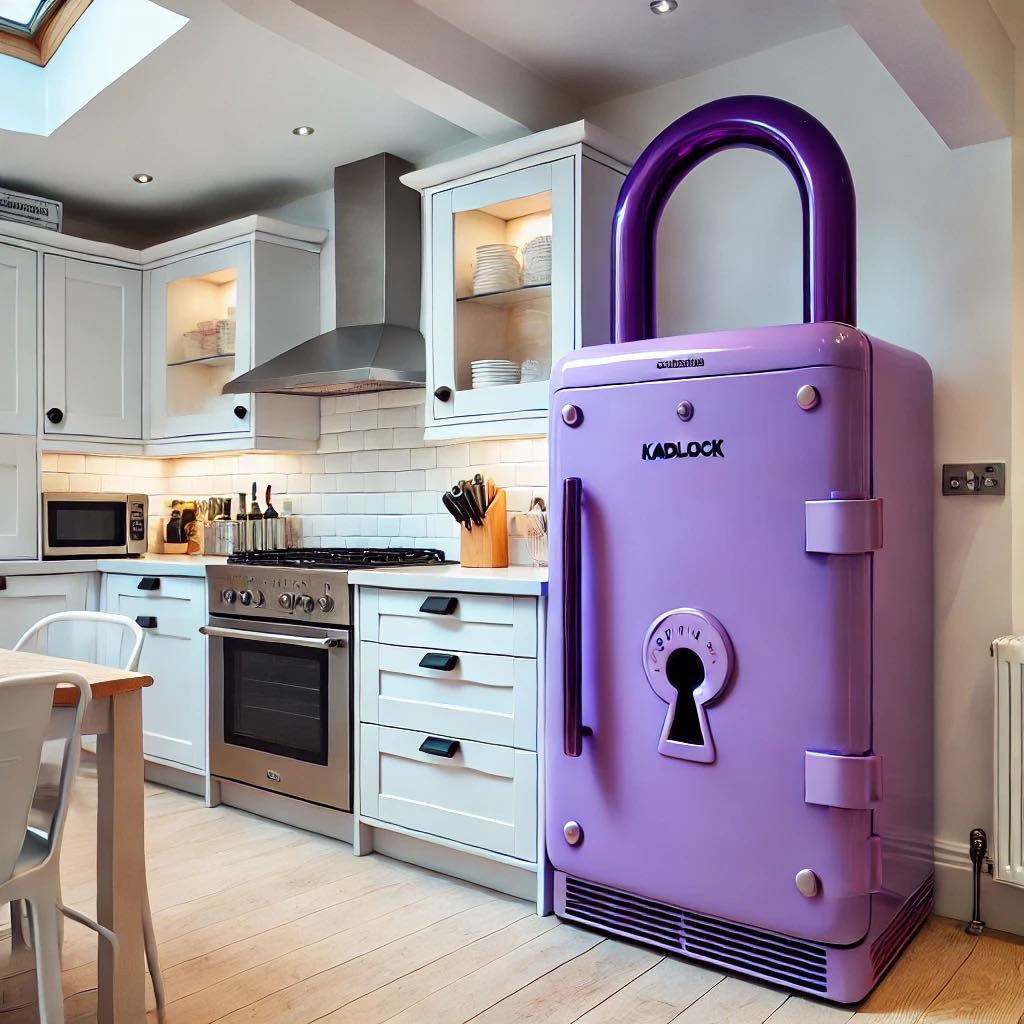 Stylish Lock-Shaped Refrigerators: Secure Your Food with a Twist of Elegance