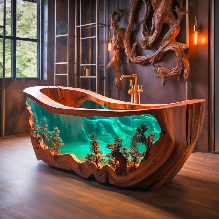 Wood and Epoxy Bathtubs: The Perfect Fusion for Modern Bathrooms