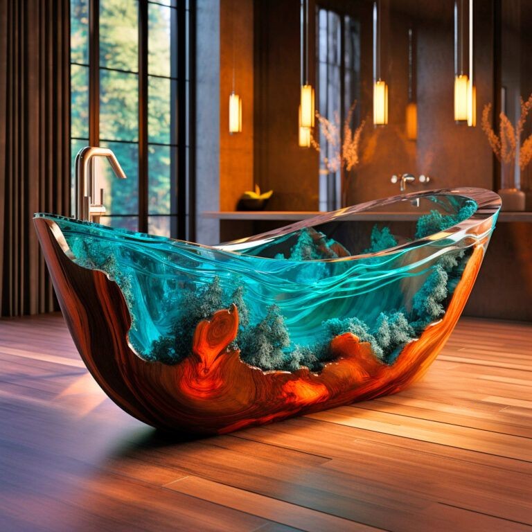 The Functional Benefits of Wood and Epoxy Bathtubs