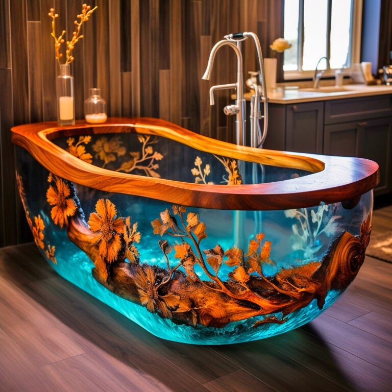 The Functional Benefits of Wood and Epoxy Bathtubs