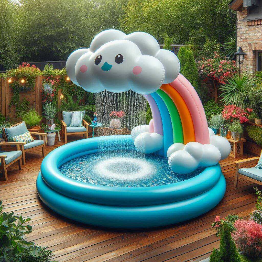 Drift into Relaxation: Cloud Inflatable Paddling Pools for Ultimate Summer Bliss